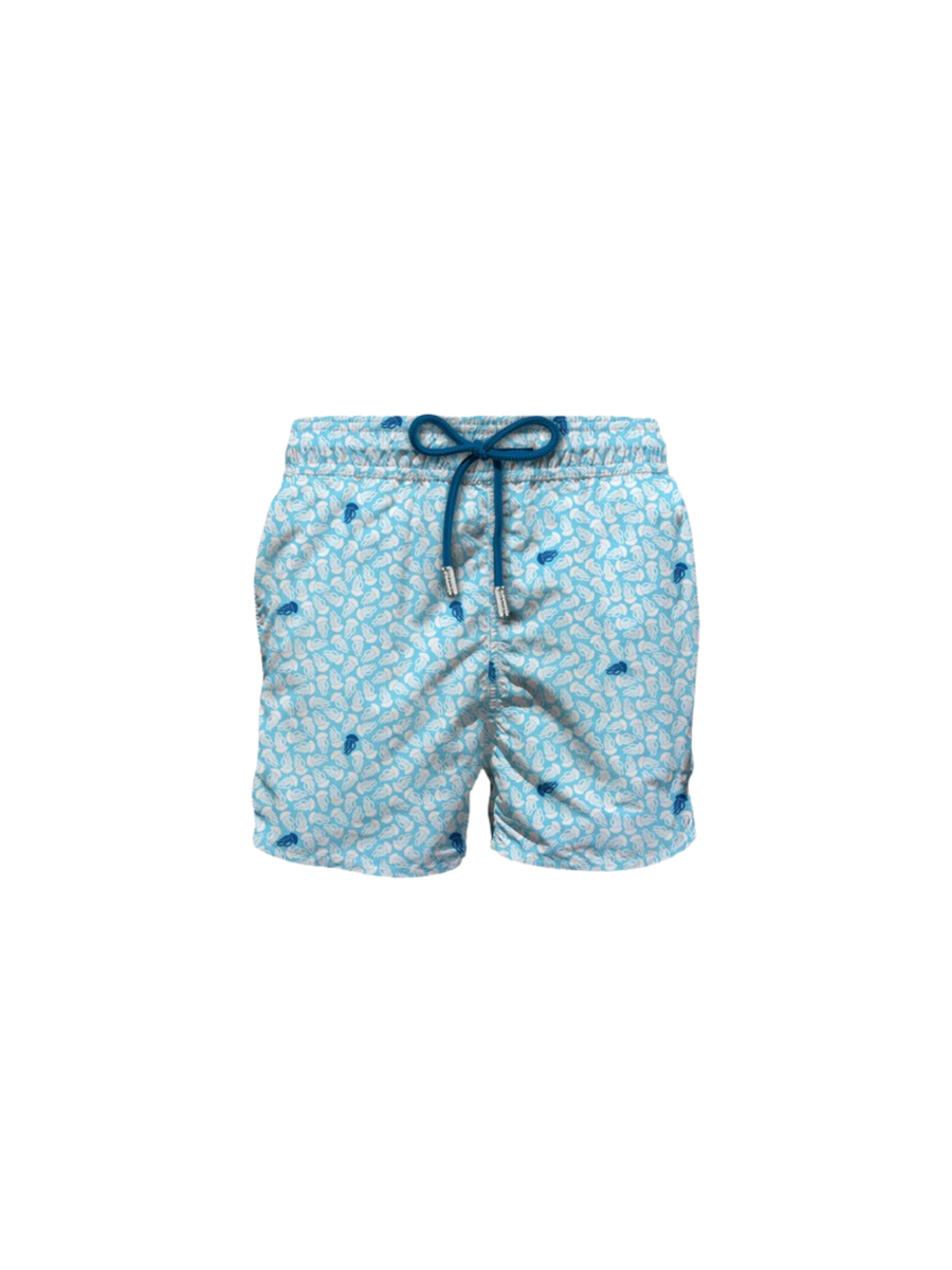 Costume Saint Barth azzurro con meduse COM0009 05452H MC2 SAINT BARTH 