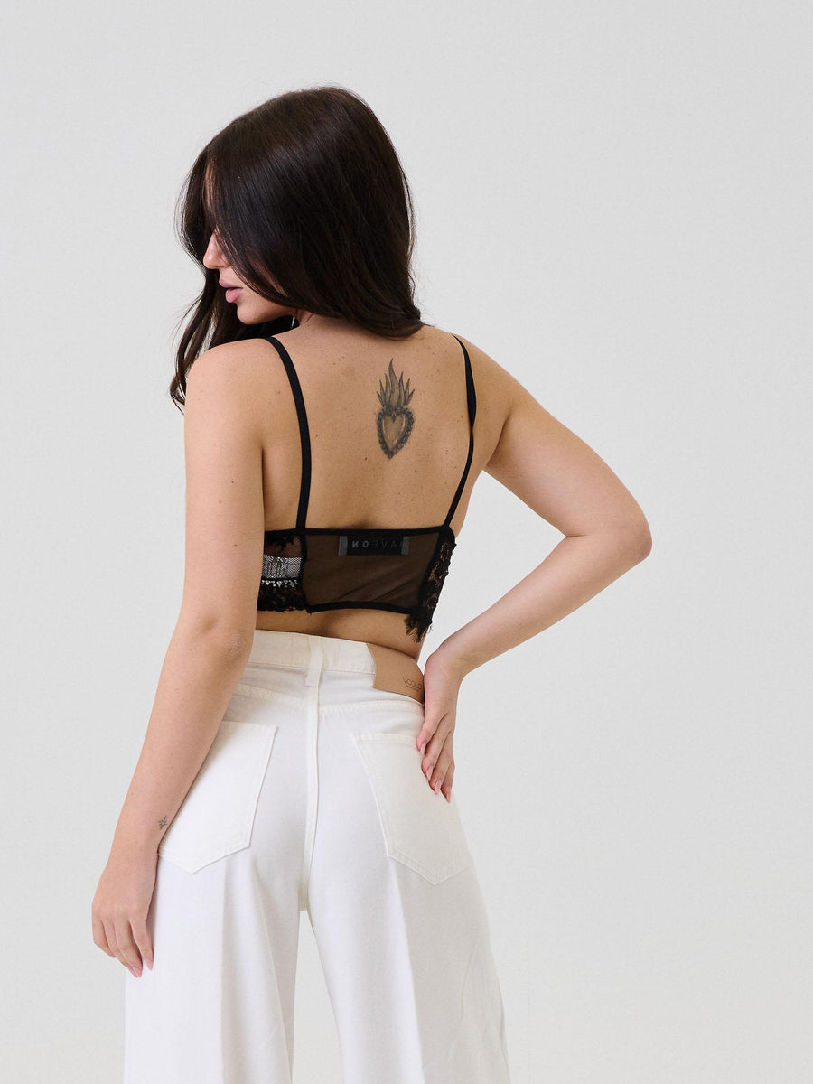 Bralette Haveone nero in pizzo RMAP010 NERO Haveone 