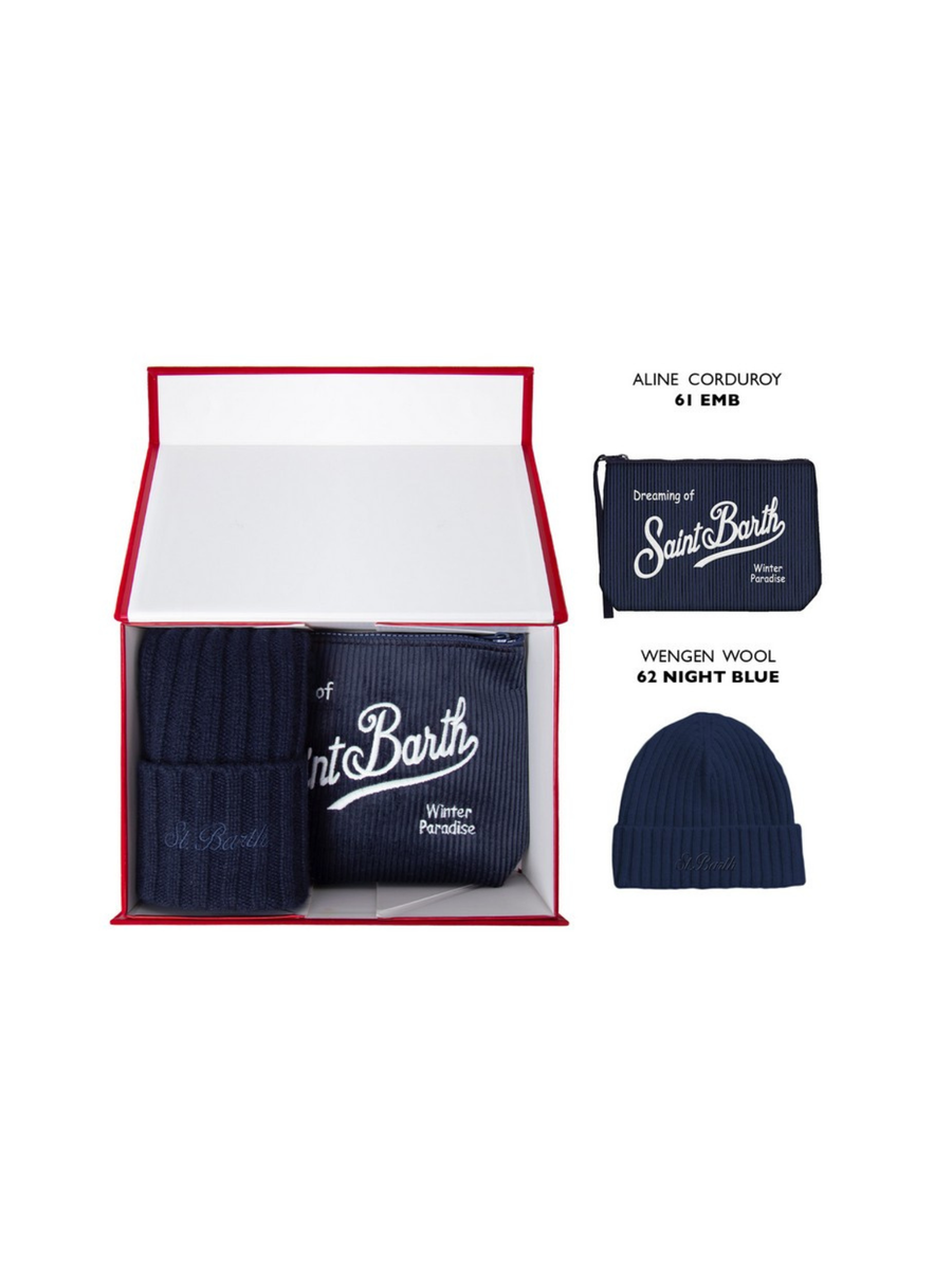 Box "61 EMB" Saint Barth blu BOX0021 00164I MC2 SAINT BARTH 