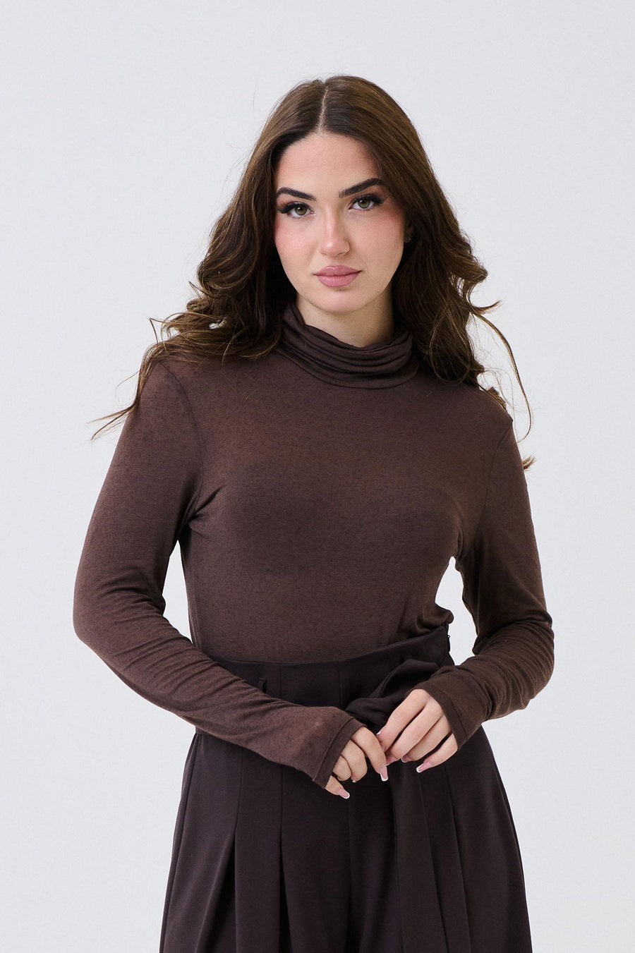 Maglia a collo alto Armoire moro 25676 MORO Armoire 