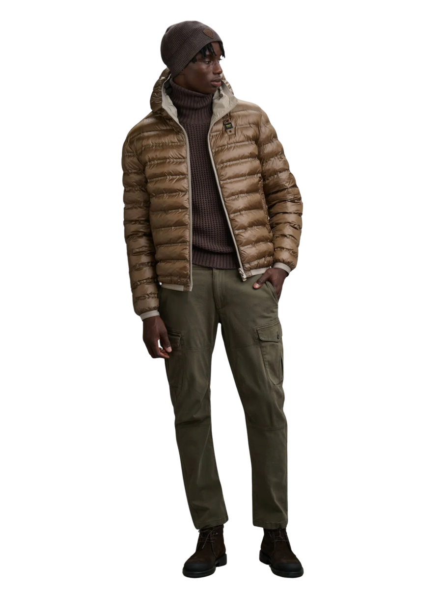 Giubbino reversibile termosaldato "Donald" Blauer beige BLUC06141 907GG Blauer 