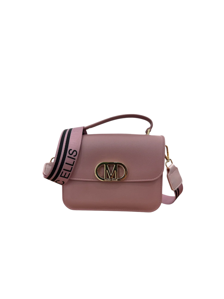 Borsa "Flat ear" Marc Ellis cioccolato FLATEAR ASH ROSE / LIGHT GOLD Marc Ellis 