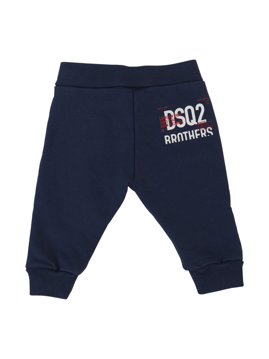 Pantalone tuta blu Canadian Bros DQ1317D006K DQ875 Dsquared 