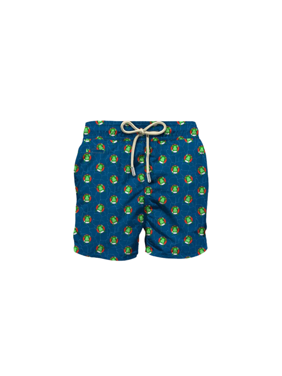 Costume MC2 Saint Barth "Lighting micro fantasy" blu Salvagenti LIG0003 01460H MC2 SAINT BARTH 