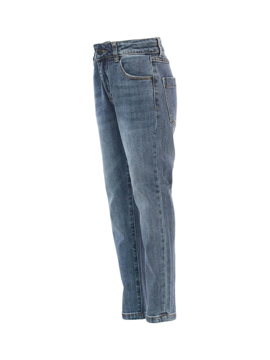 Jeans in denim lavaggio scuro gamba dritta e stretta RW457 DNM Refrigiwear 