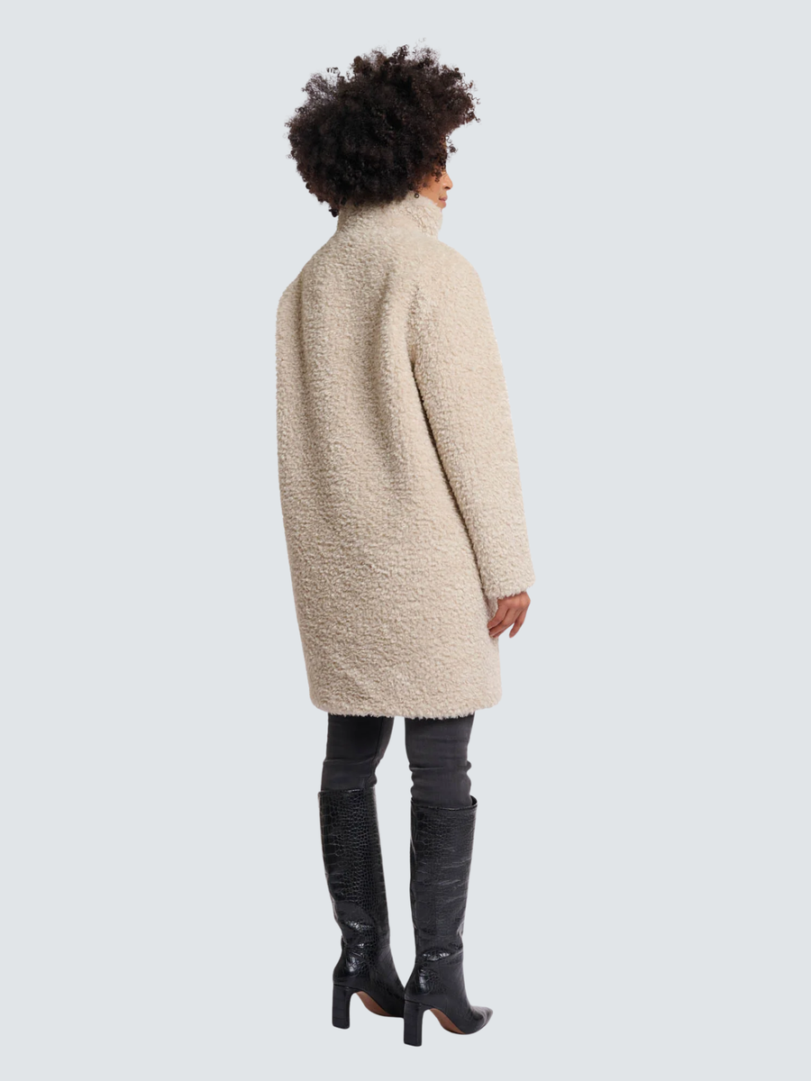 Cappotto "Ena coat" Rino & Pelle beige Ena.7002512 Birch Rino & Pelle 
