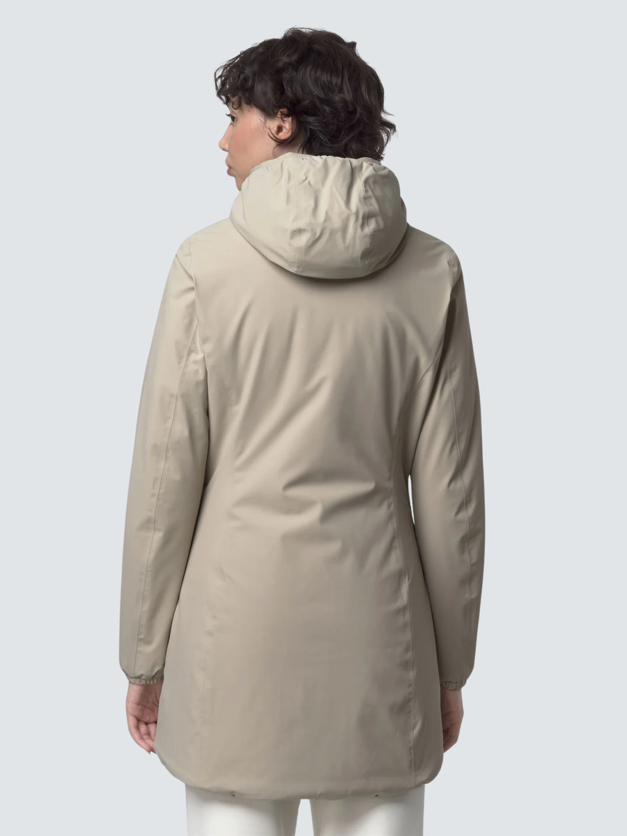 Giubbino "Denise St Warm Reversible" K-Way beige cashmere K6128UW BCF K-WAY 