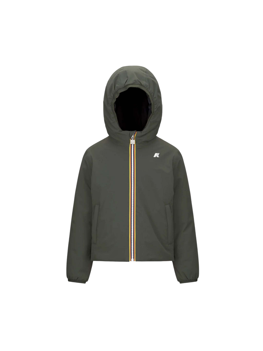 Giubbino "Jack st warm double" K-Way verde K71337W AGQ K-WAY 