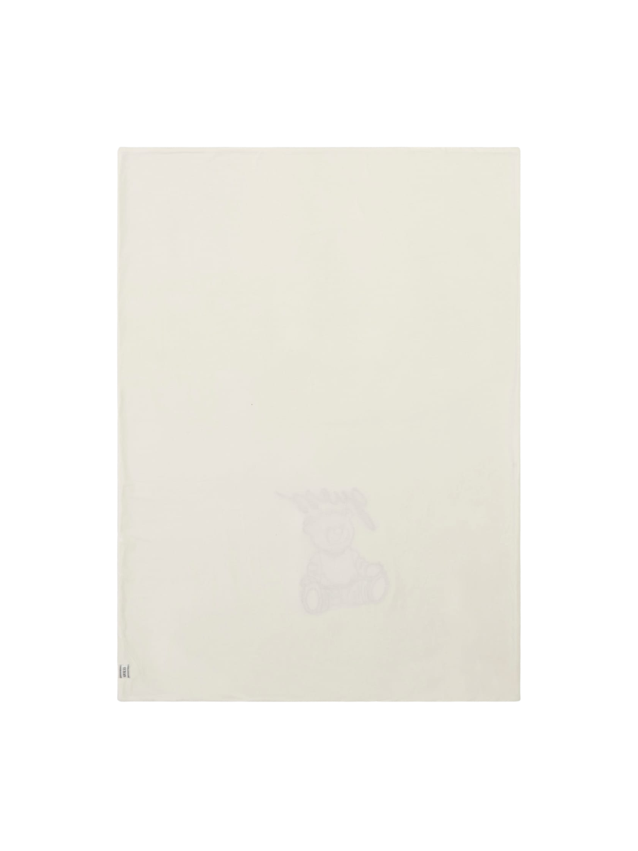 Coperta Guess bianca con logo e orsetto H5YW03Z0170 G9L9 Guess 