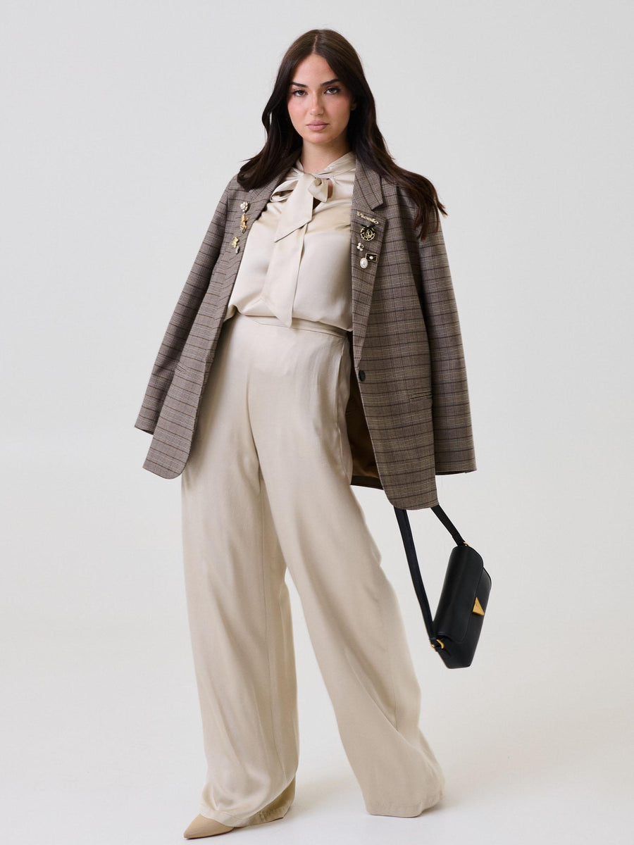 Camicia con fusciacca Armoire beige C973B22R LANA Armoire 