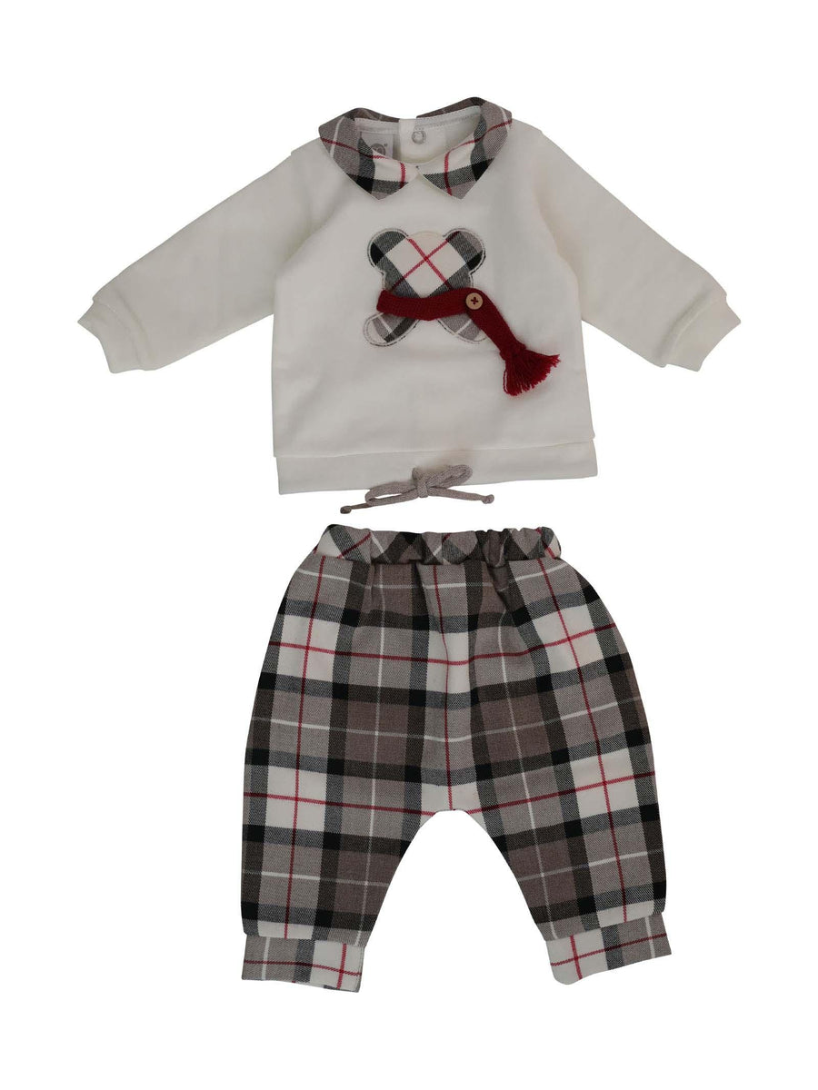 Completo scozzese due pezzi IF1551 C2829 Marlù 