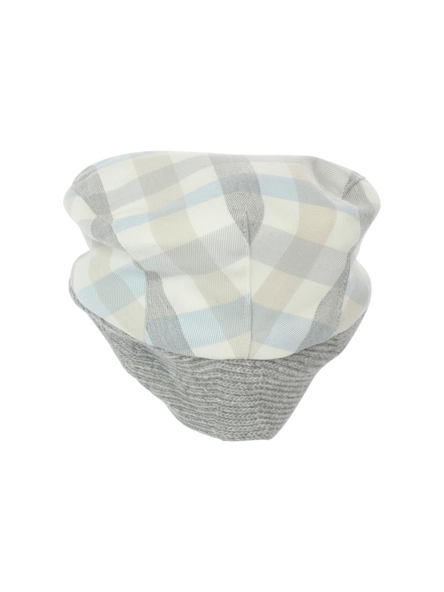 Coppola neonato a quadri A2616/CP 464 Baby A 