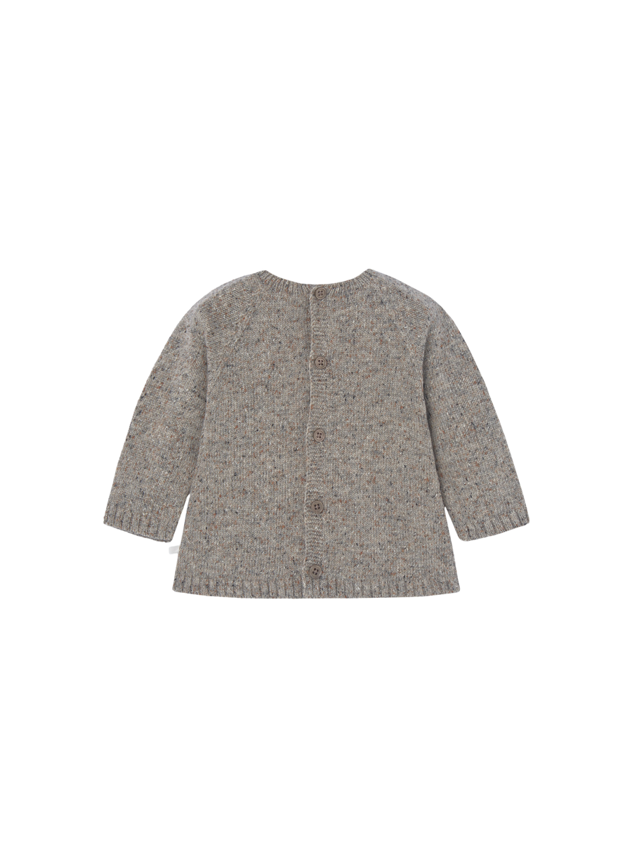 Felpa Paz Rodriguez grigia faccia orsetto 003-131808 72H89 Paz Rodriguez 