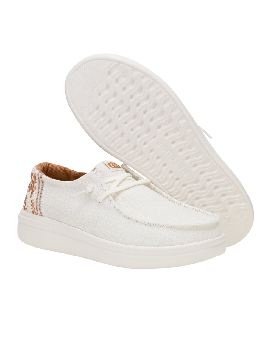 Sneakers "wendy rise animal" Hey Dude bianche HD43780 94S Hey Dude 