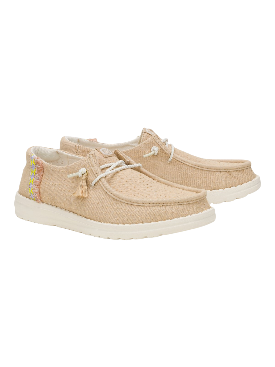 Sneakers "wendy perf canvas" Hey Dude beige HD43111 0NG Hey Dude 