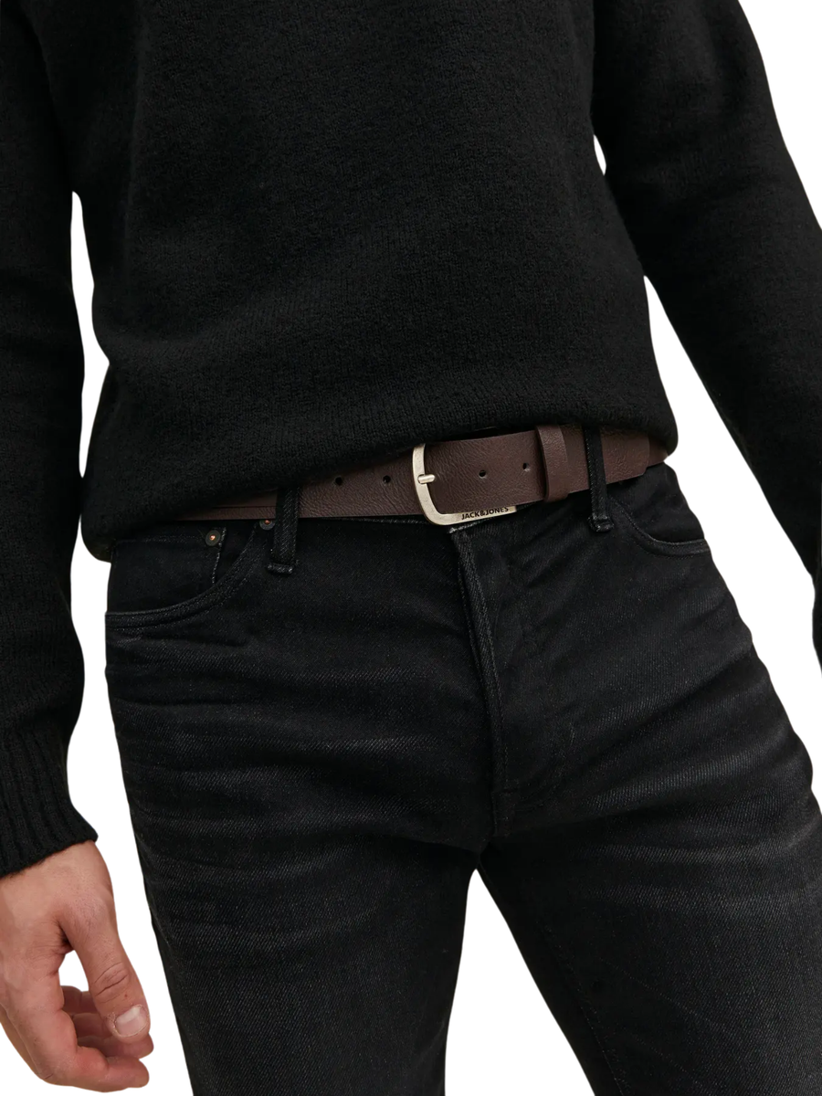 Cintura Jack & Jones marrone 12120697 Black Coffee Jack & Jones 