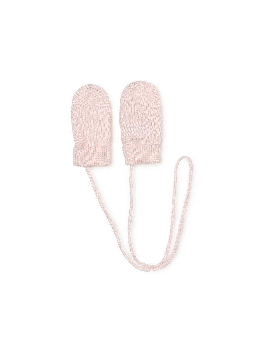 Set cappello e guanti rosa Y08088 43B Carrement Beau 