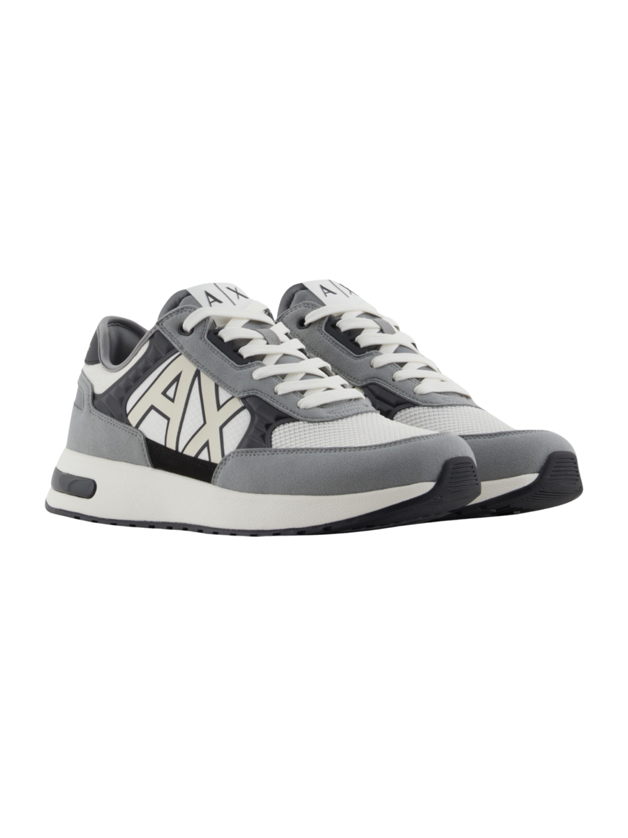 Sneakers dusseldorf Armani Exchange grigio e bianco XUX090XV276 U665 Armani Exchange 