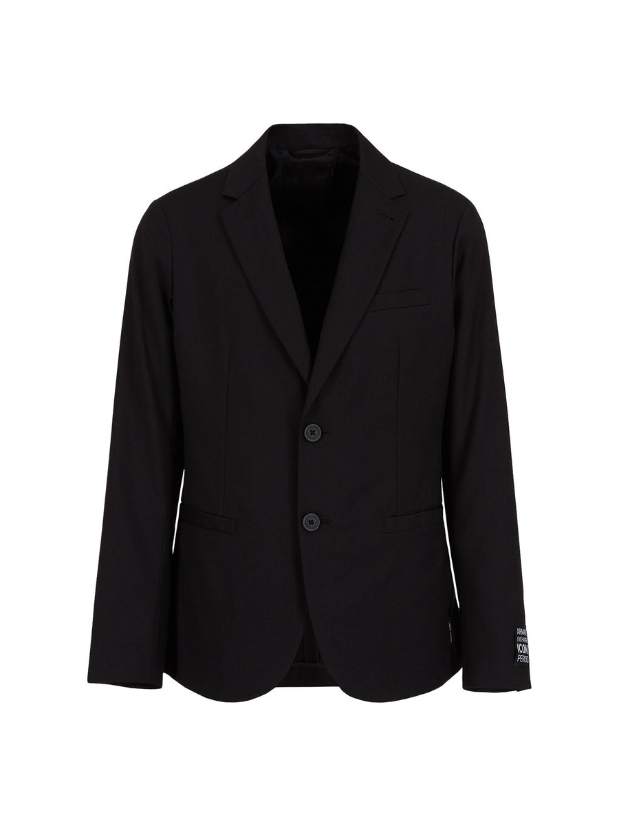 Giacca classica monopetto nera 8NZGP1ZNPMZ 2240 Armani Exchange 