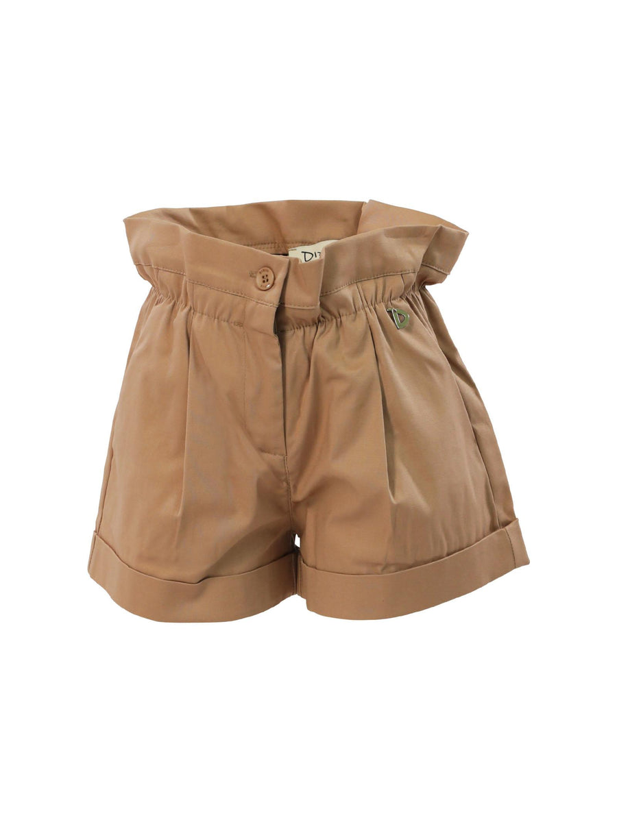 Shorts in cotone biscotto RB54132G 3827 Dixie Kids 