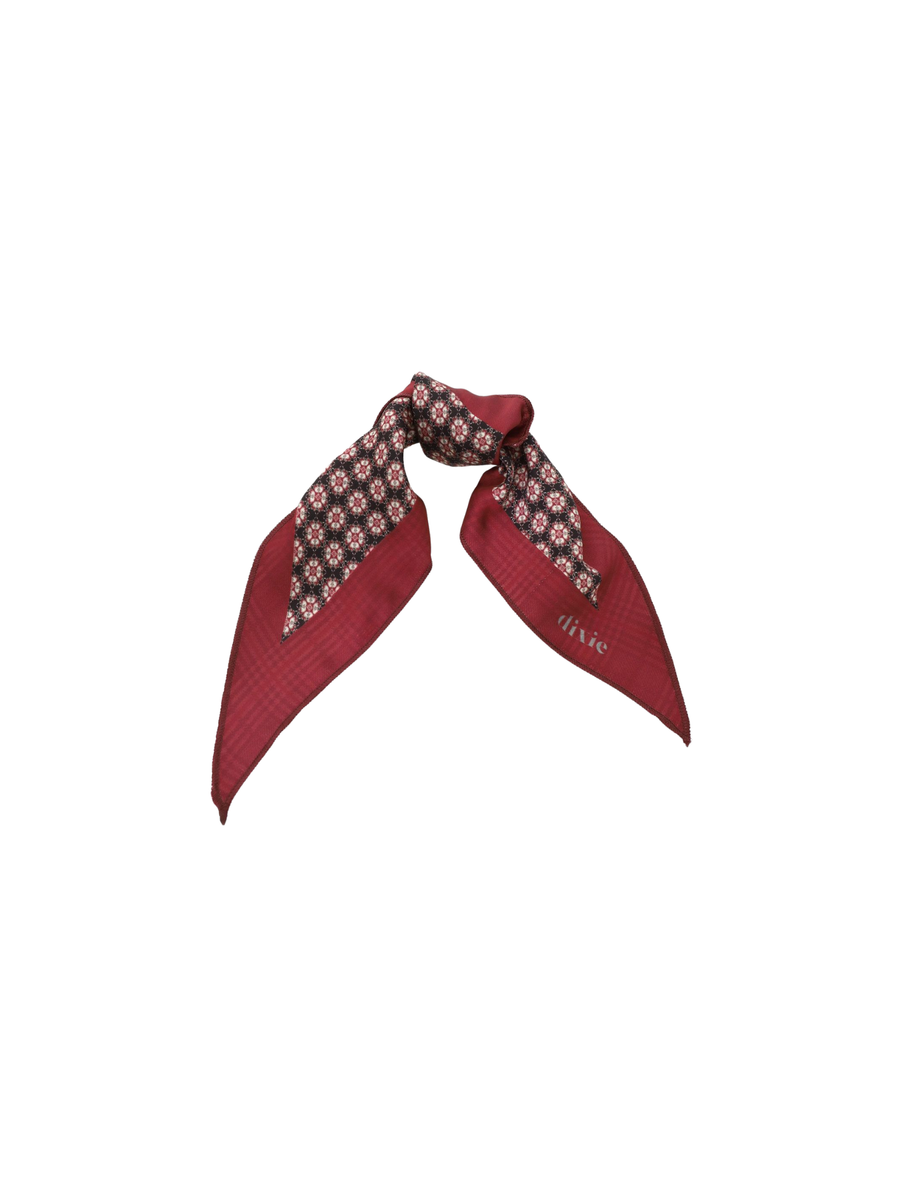 Foulard con microfantasia Dixie bordeaux 9687Y001A BORDEAUX Dixie 