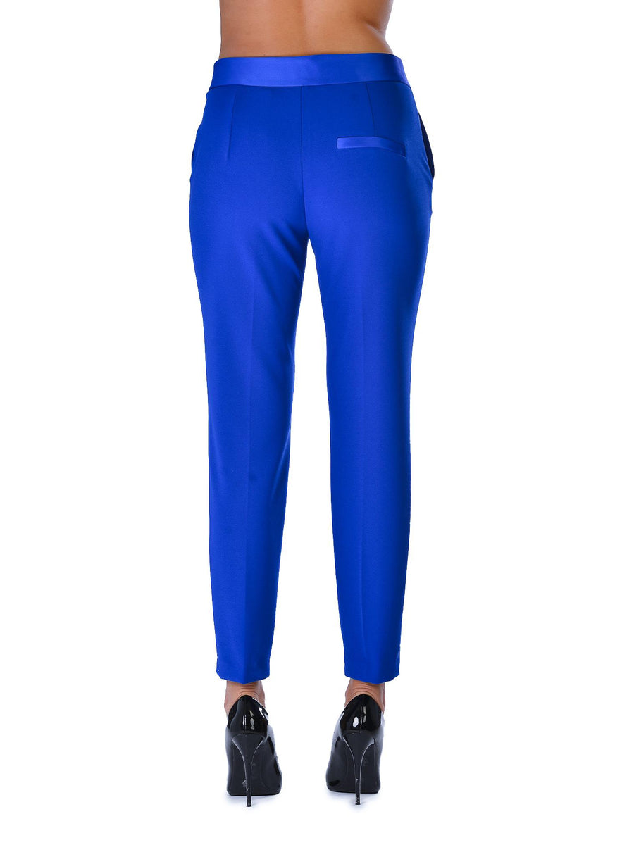 Pantalone fascia smoking blu royal PVN2CDH BLUET Imperial 