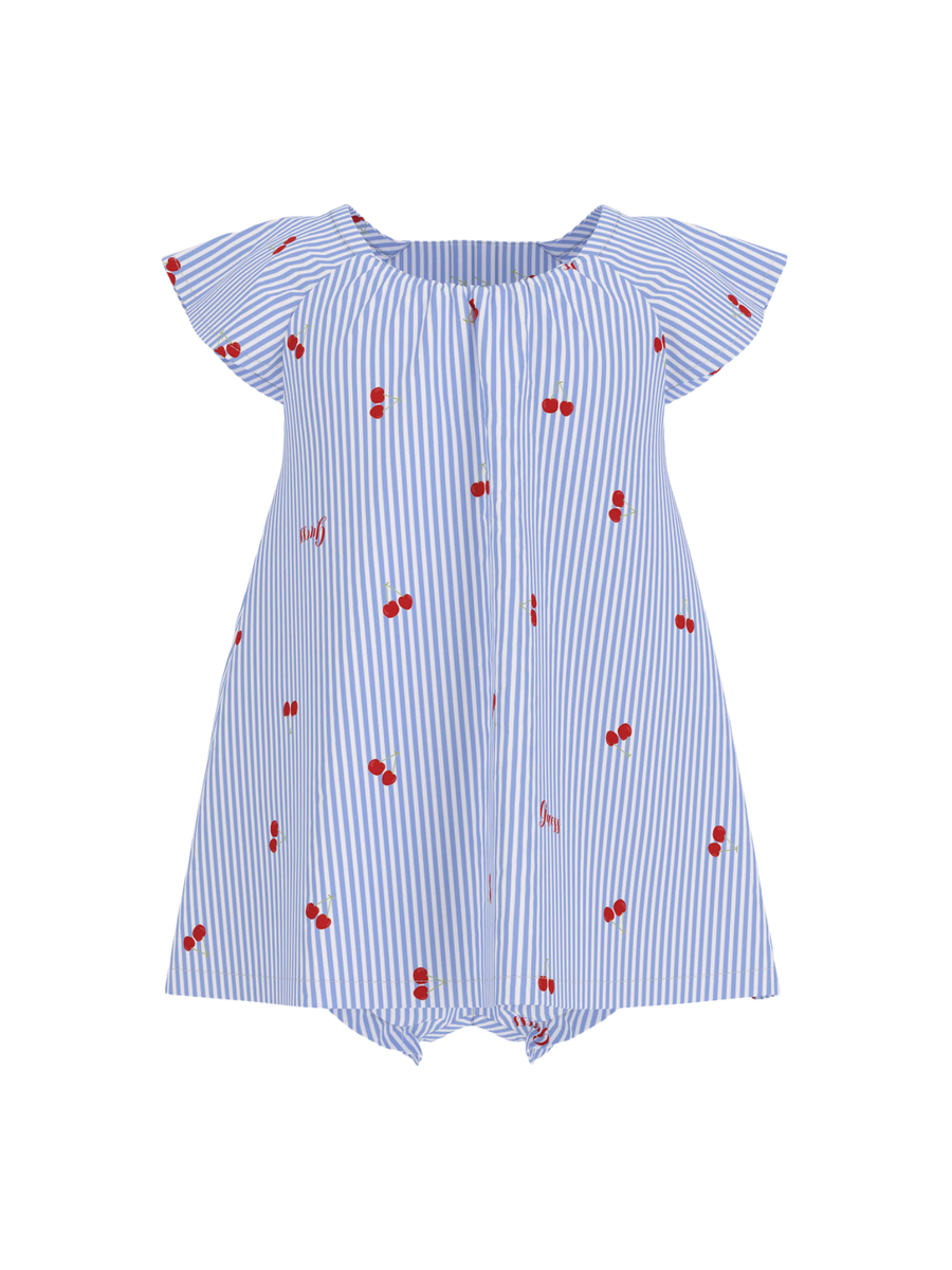 Abito Guess azzurro a righe con ciliegie S5GG02WFBM0 PC28 Guess 