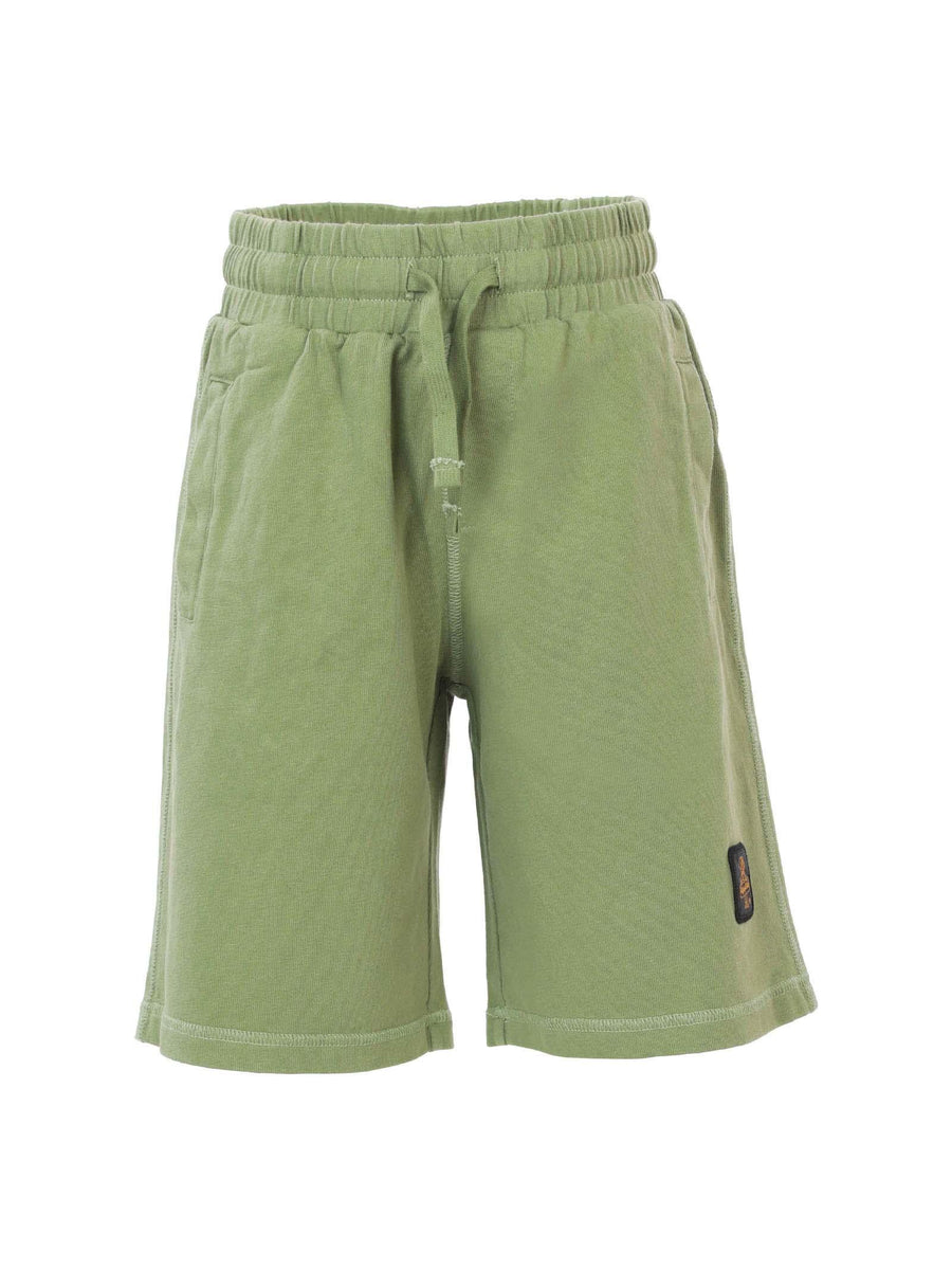 Bermuda in cotone garzato verde militare RW437 MILIT Refrigiwear 