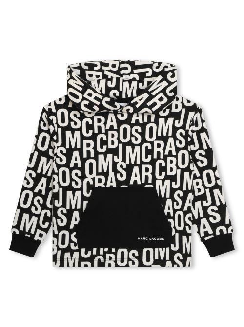 Felpa MJ logo lettering all over W60340 09B Marc Jacobs 