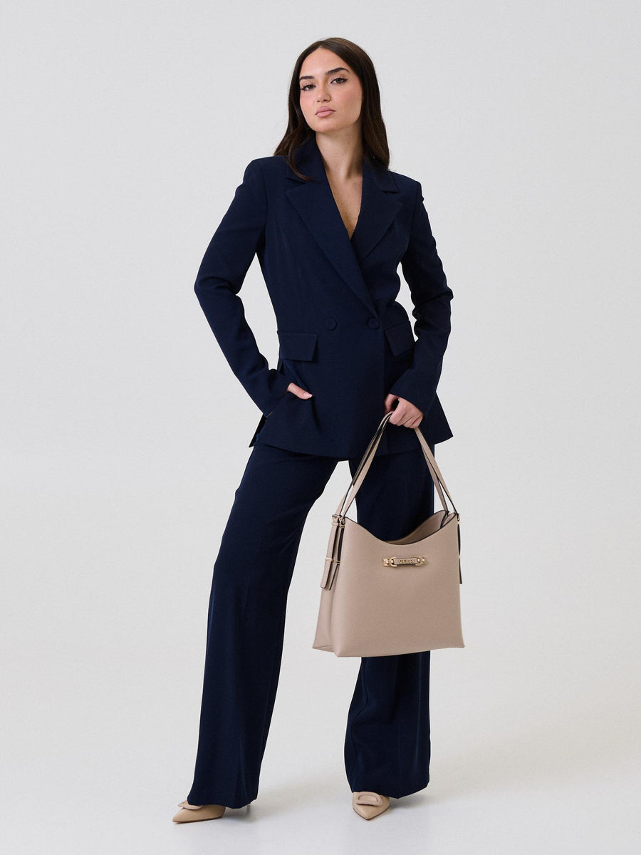 Pantalone a palazzo "Kadì" Armoire blu 25518 BLU Armoire 