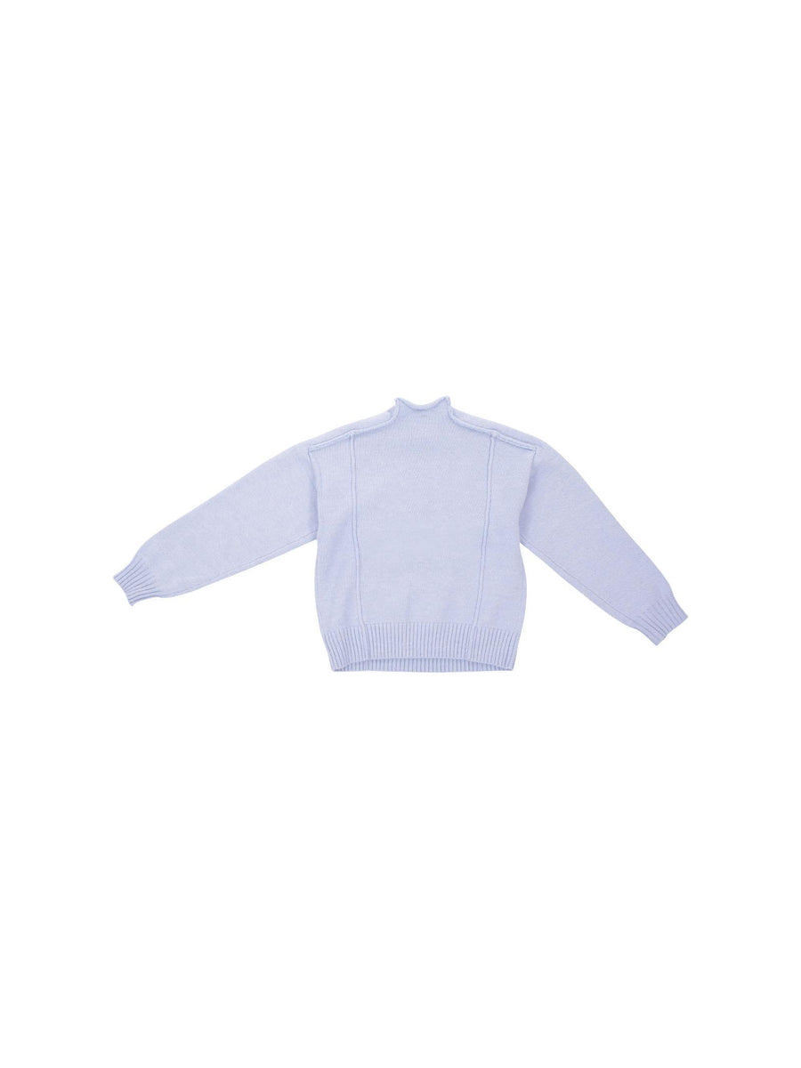 Maglioncino bambina Manila Grace azzurro polvere MFJF24M176 POLVERE Manila Grace 