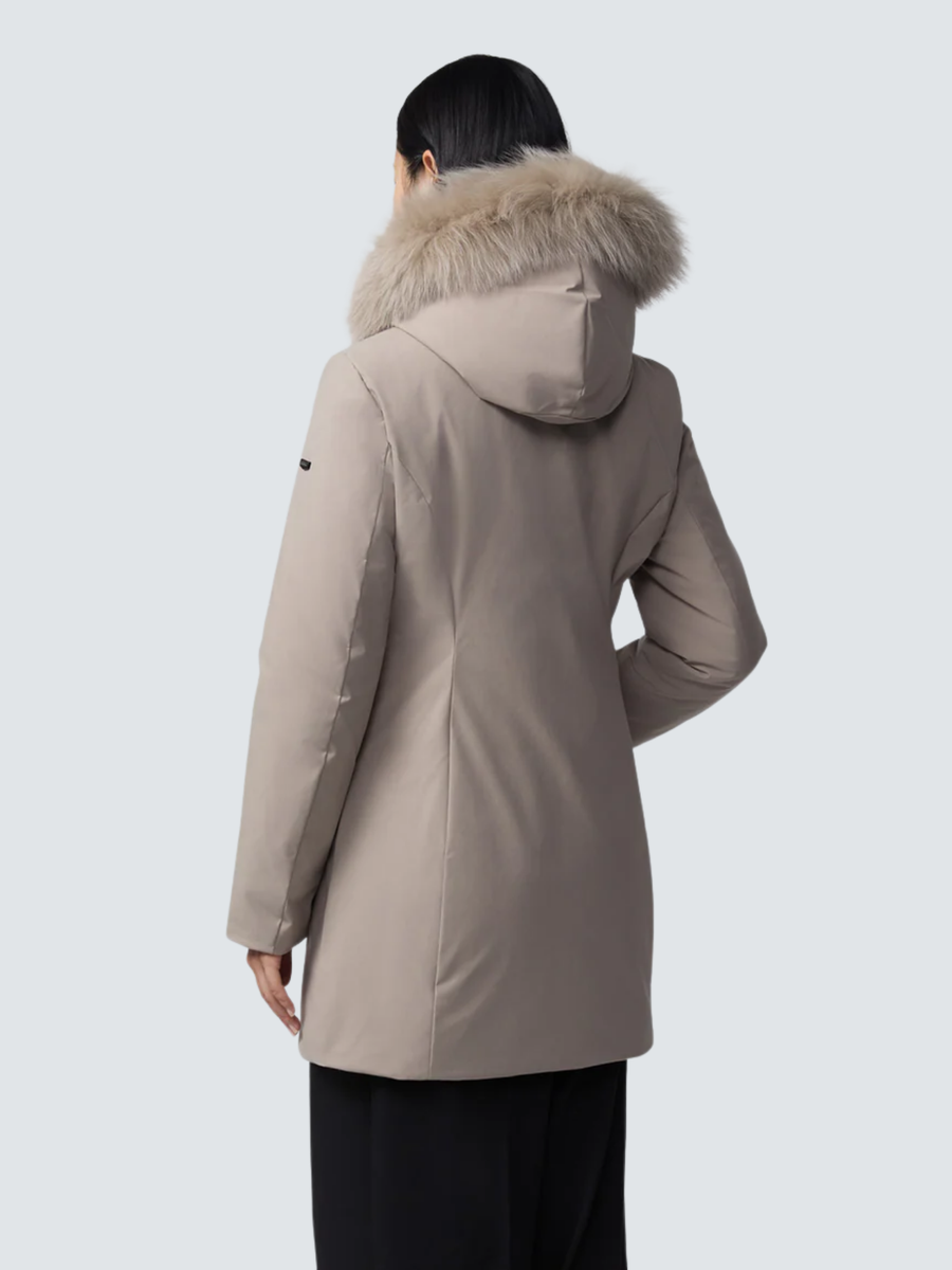 Giubbino Parka imbottito Refrigiwear beige W99108 A00220 Refrigiwear 