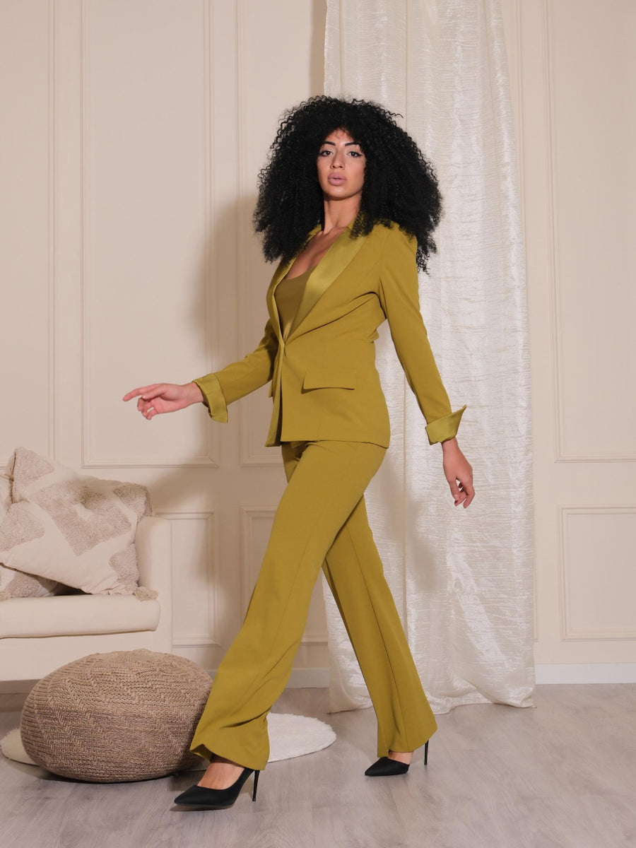 Bluse Imperial verde olio scollo rotondo RGJ5IDG OLIO Imperial 