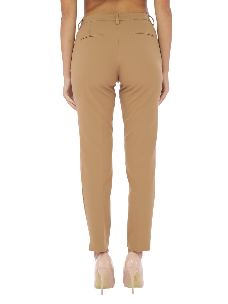 Pantalone cammello TK america JANIS3574 146 RAYURES NOIR 