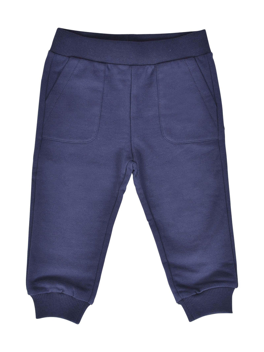 Pantalone tuta blu stampa Teddy toy sul dietro MUP048LCA40 40016 Moschino 