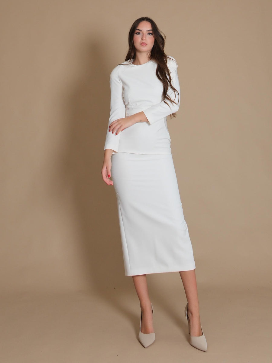 Abito Moon Silence Limited bianco SD9018 MILK Silence Limited 