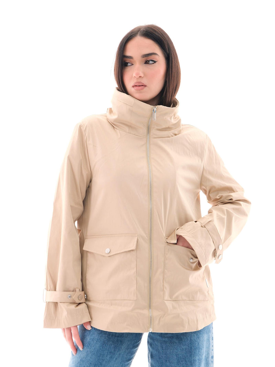 Giacca corta Rino e Pelle "Bregje" beige BREGJE PALE CAMEL Rino & Pelle 