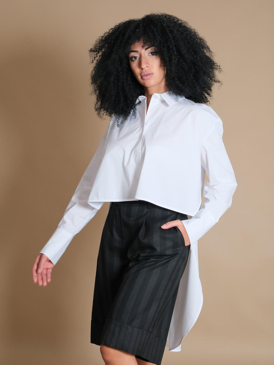 Camicia Imperial asimmetrica bianca CMK4ITP BIANCO Imperial 