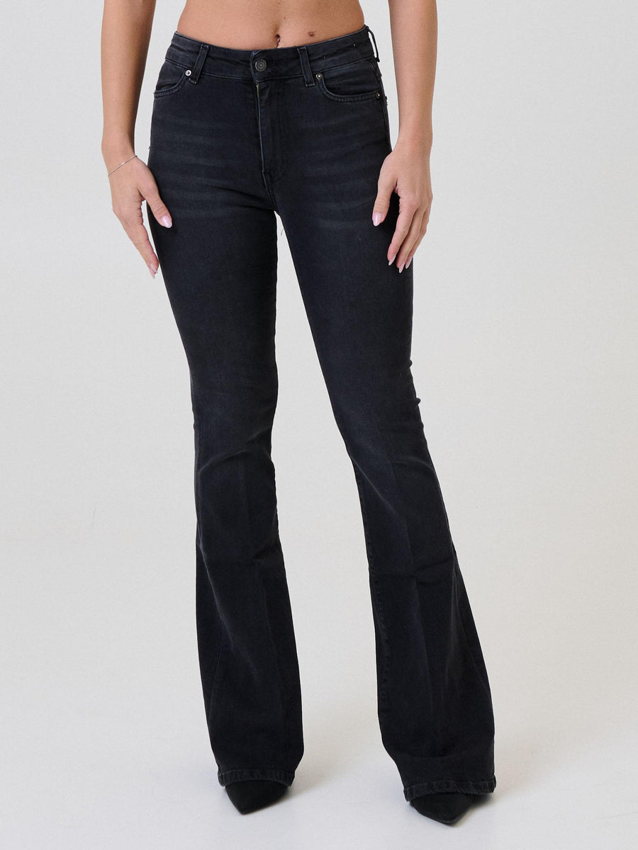 Jeans "Gisele Flare" Vicolo nero DF5090 NERO Vicolo 