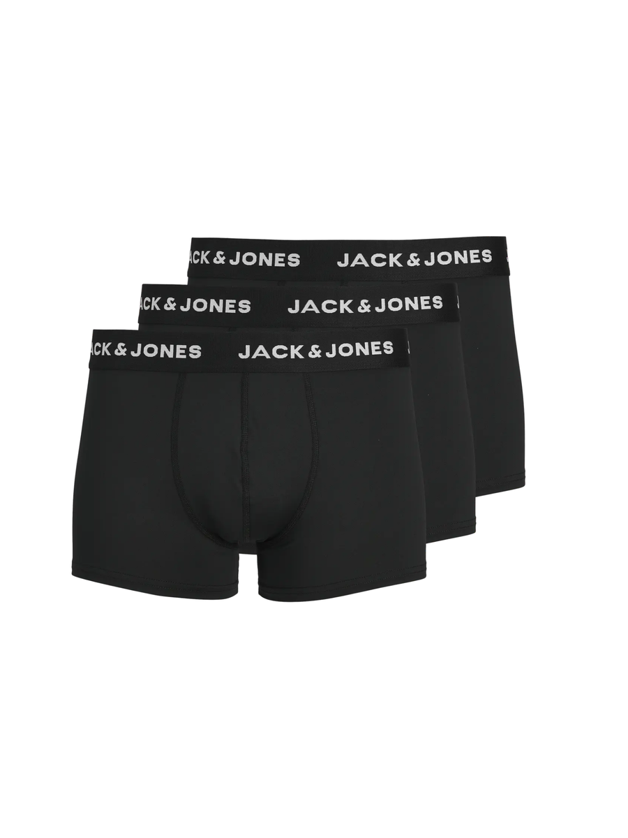 Set boxer Jack & Jones nero con logo 12204876 BLACK Jack & Jones 
