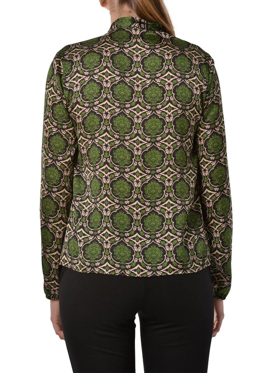 Blusa a fantasia con fiocco CKC9COD NE/VER Imperial 