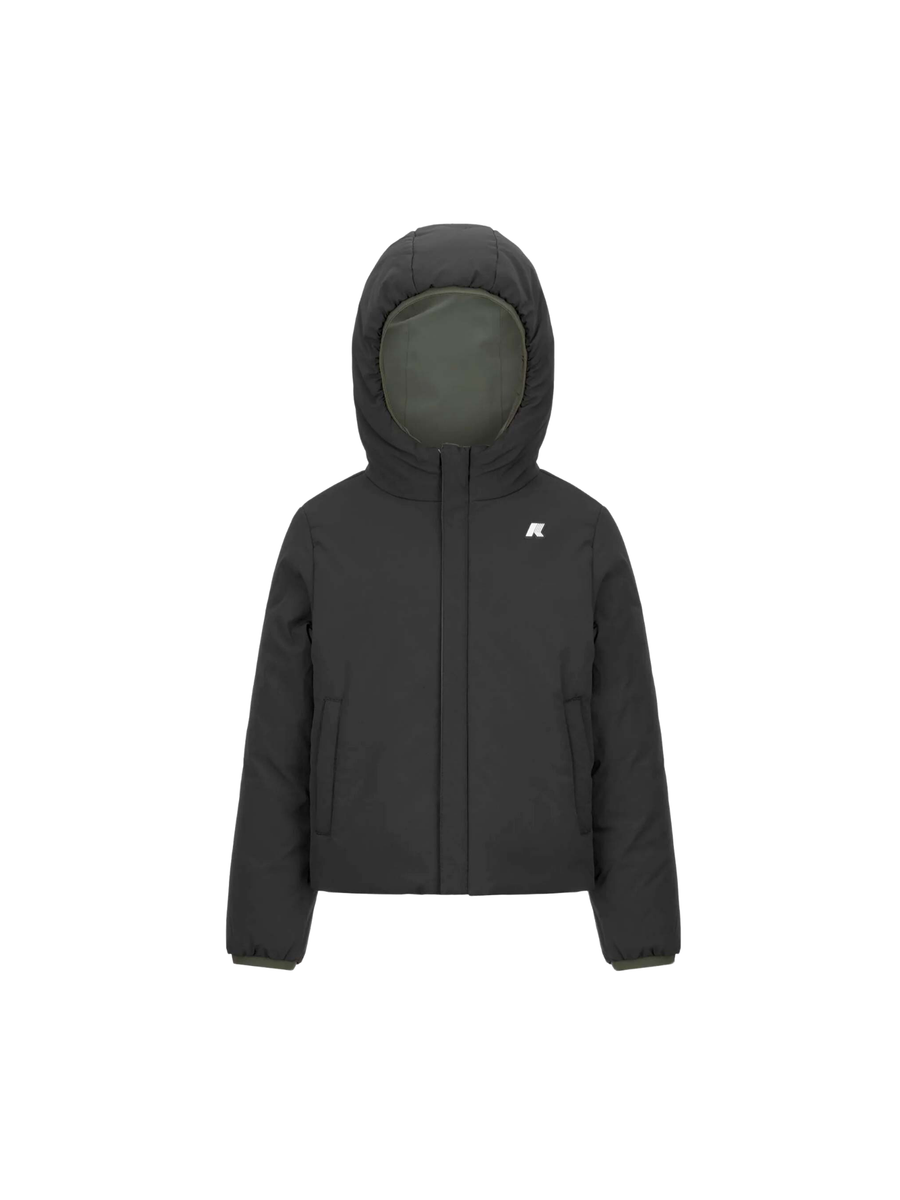 Giubbino "Jack st warm double" K-Way verde K71337W AGQ K-WAY 