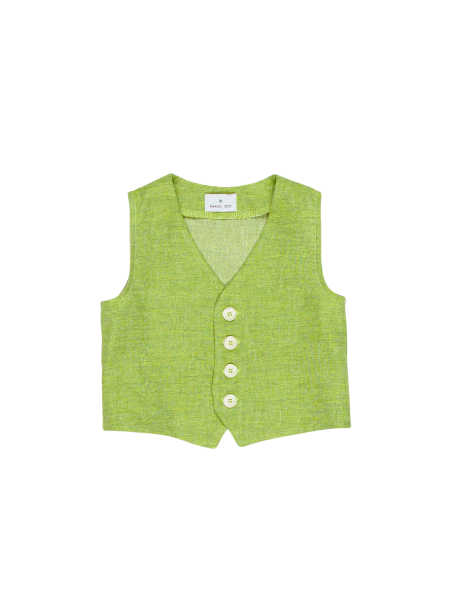 Gilet Manuel Ritz verde cedro MR2957 CEDRO Manuel Ritz 