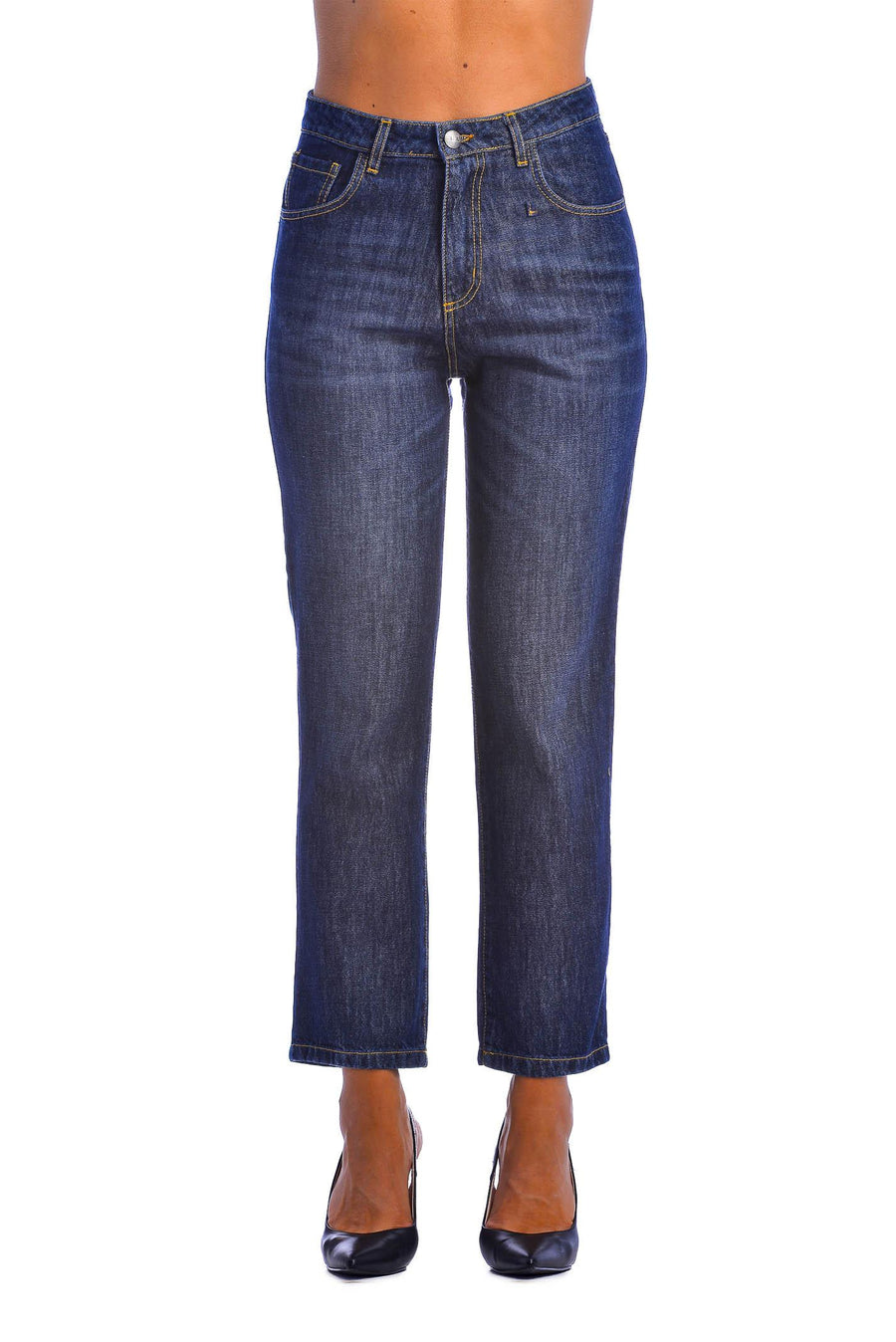 Jeans vita alta PJ403 UNI Jijil 