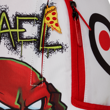 Zaino " TMNT Raphael " Sprayground bianco con ninja 910B7146 NSZ Sprayground 