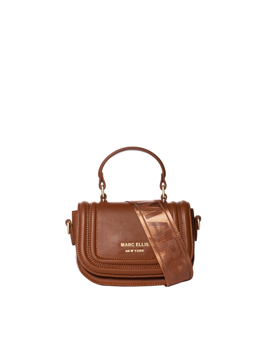 Borsa "Glossy bag" Marc Ellis cuoio GLOSSYBAG DARK CUOIO Marc Ellis 