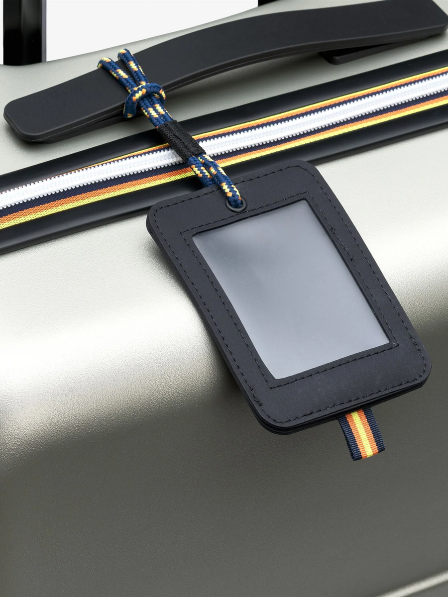 Trolley "Eudoxieur Logo" K-Way grigio K81439W 633 K-WAY 