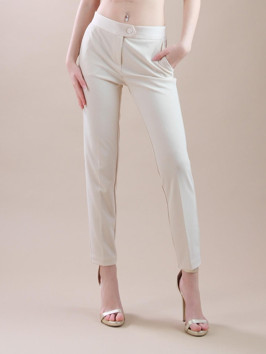 Pantaloni smoking slim-fit avena PVN2HAW AVENANEW Imperial 