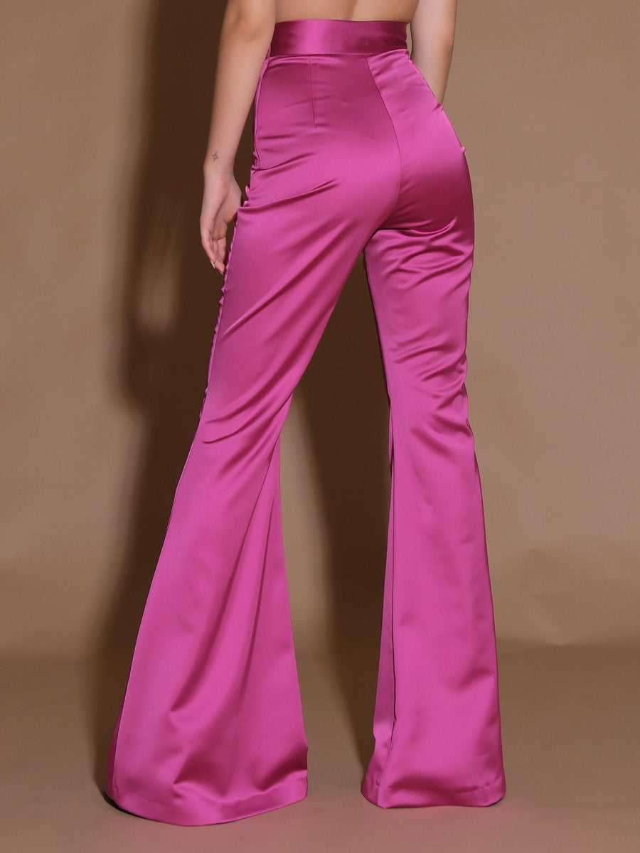 Pantaloni Maxi zampa Malva PA223CAT MALVA Silence Limited 