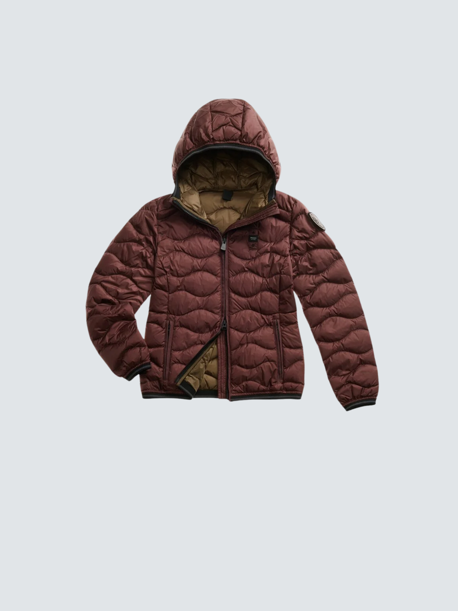 Giubbino ad onde "Camelia" Blauer rosso BLDC03095 50ALT Blauer 